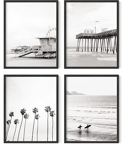 モノクロ風景写真 湖の静寂　A3サイズ　額・白マット付き モノクロ風景写真 湖の静寂 A3サイズ 額・白マット付き